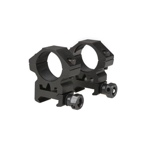 Theta Optics - Two-part 25mm optics mount for RIS rail (low) Black