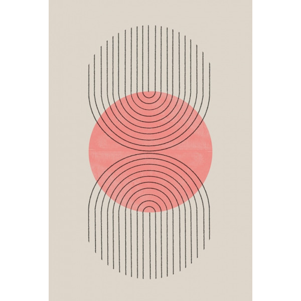 Perfect Point Peach MultiColor 21x30 cm