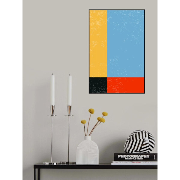 Minimal Shapes Series 16 MultiColor 50x70 cm