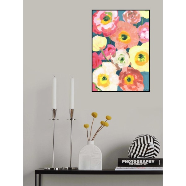 Icelandic Poppies MultiColor 70x100 cm