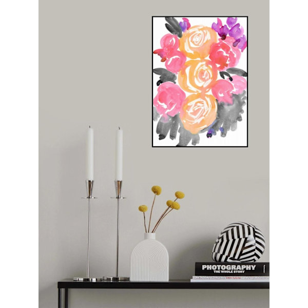 Olympe Florals I MultiColor 30x40 cm