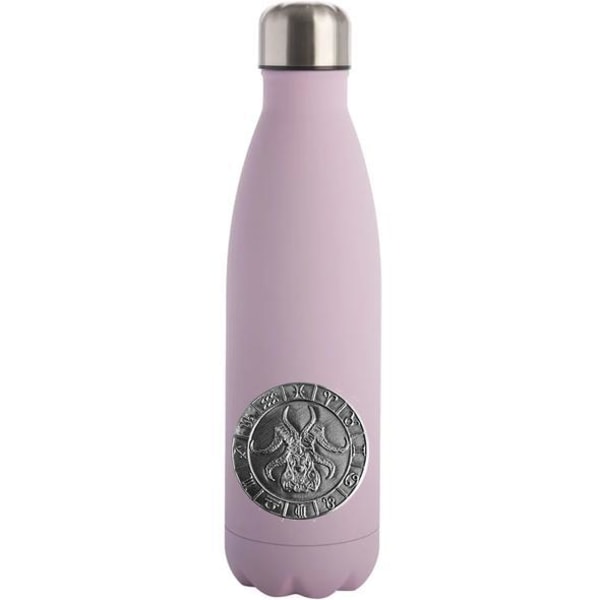 Vandflaske med stjernetegn - Stenbukken pink