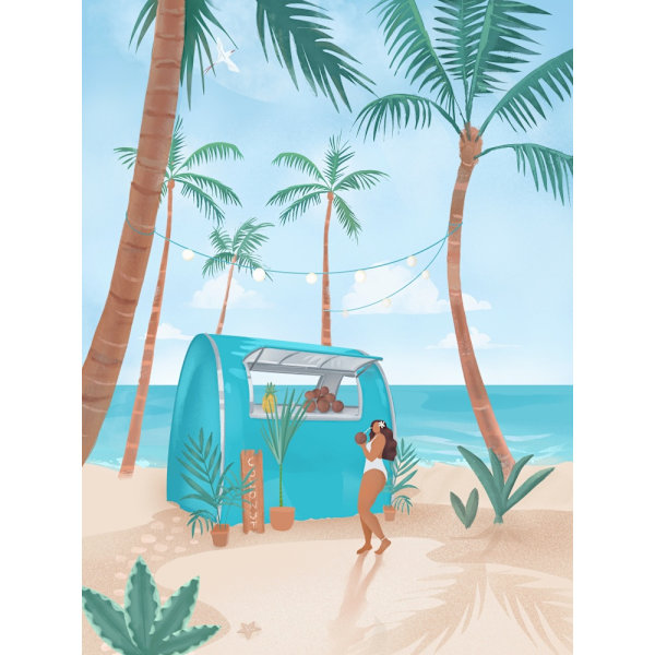 Summer MultiColor 50x70 cm