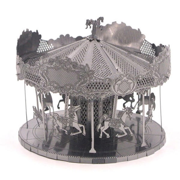 3D Puzzle Metal Marry go round - karuselli