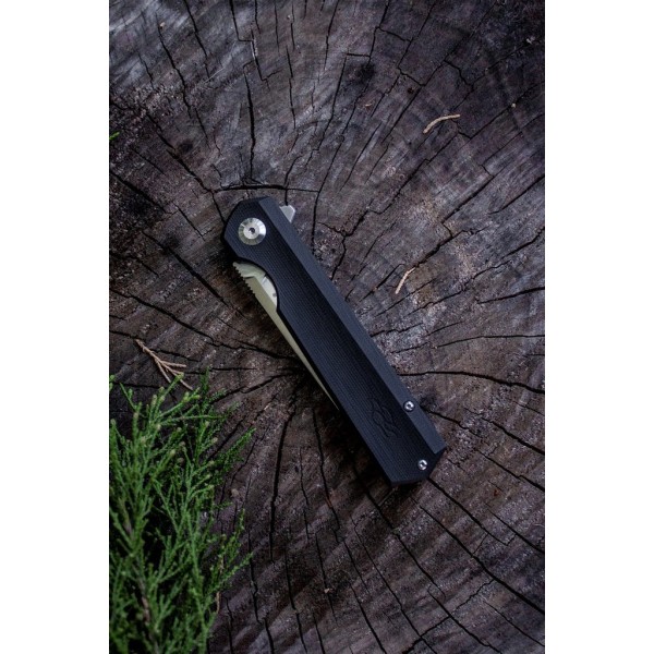 Ganzo - FH11 - Folding knife D2 ! Black svart