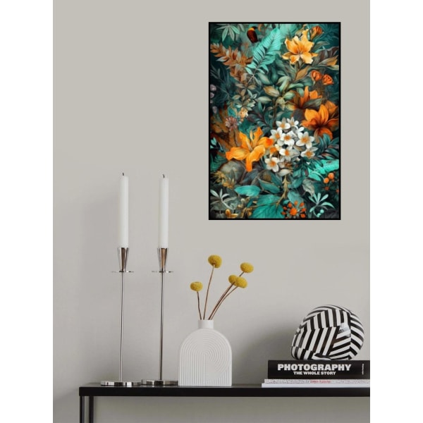 Tropical Flora 3 MultiColor 30x40 cm