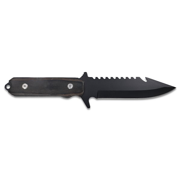Kniv - jaktkniv 26,8cm Svart