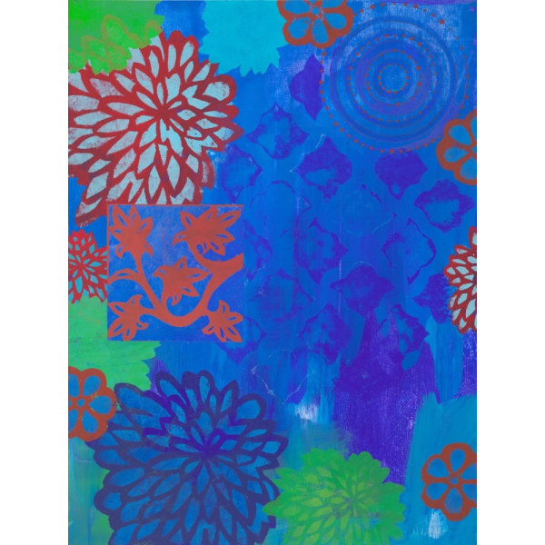 Indigo No. 1 MultiColor 50x70 cm