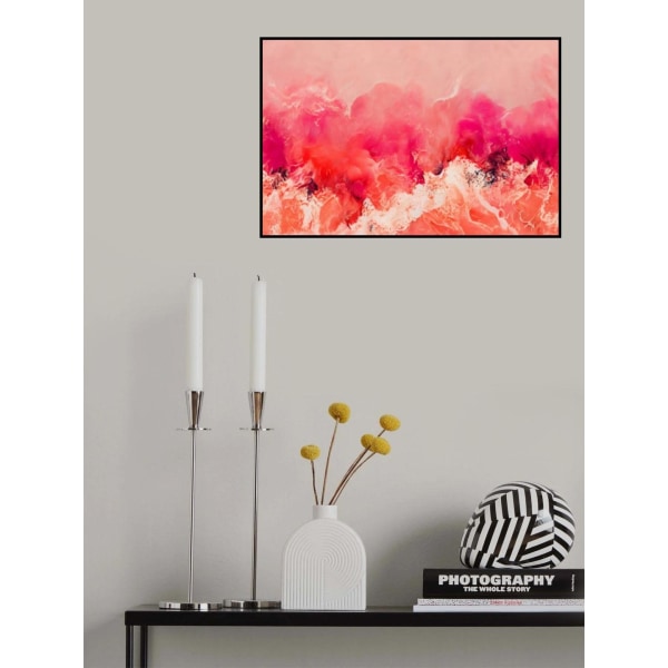 Pink Wave MultiColor 50x70 cm