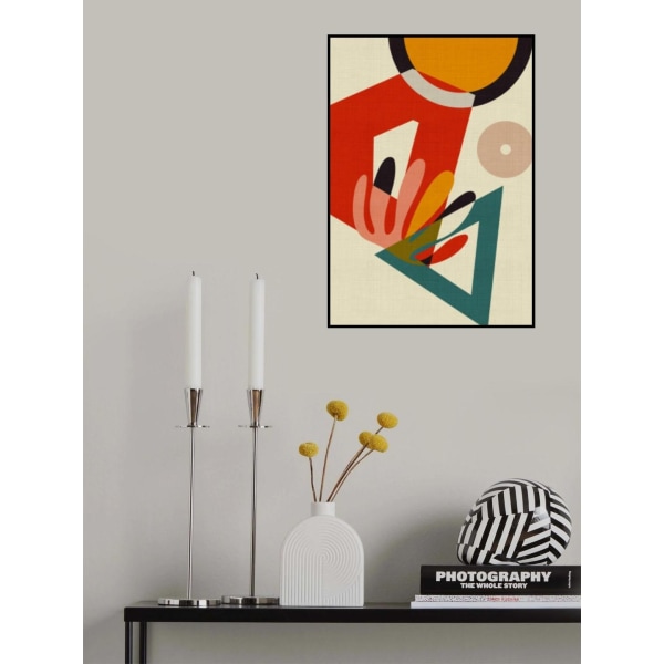 Mid Century Cirque 2 MultiColor 70x100 cm