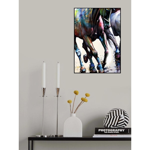 Galloping MultiColor 70x100 cm