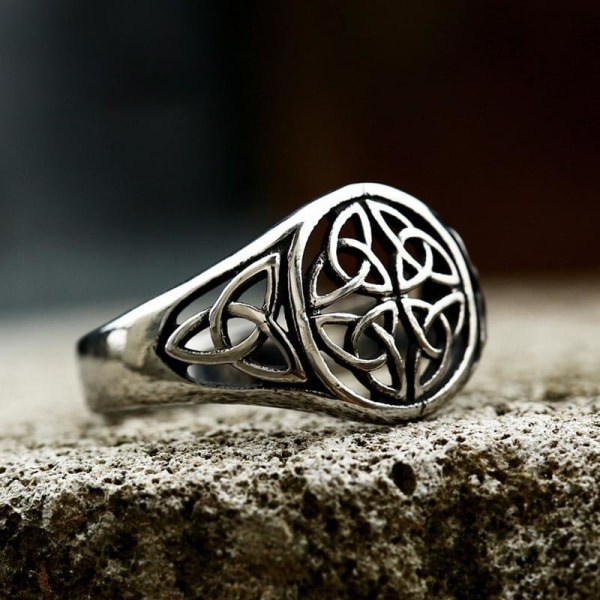 Ring - Nordic Mythology - Celtic knot Triquetra #8