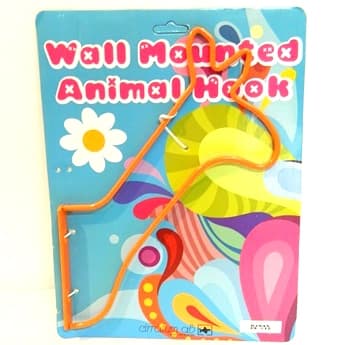 Wall hook Giraffe Orange