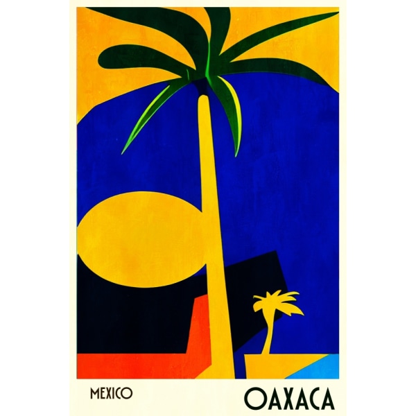 Oaxaca (Mexico), 1959 MultiColor 70x100 cm