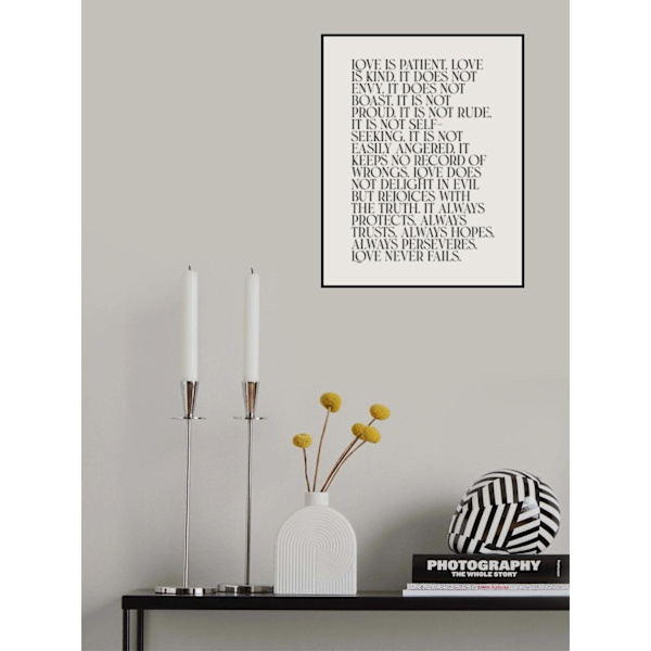Love Is MultiColor 70x100 cm