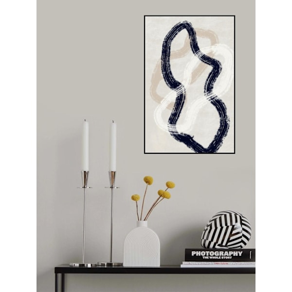 Abstract Lines MultiColor 70x100 cm