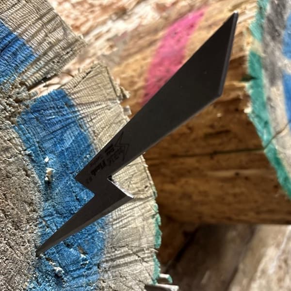 StoRM KnAx - Throwing knife - Flash - Handmade in Sweden Stonegrey Flash #4 3 Pack