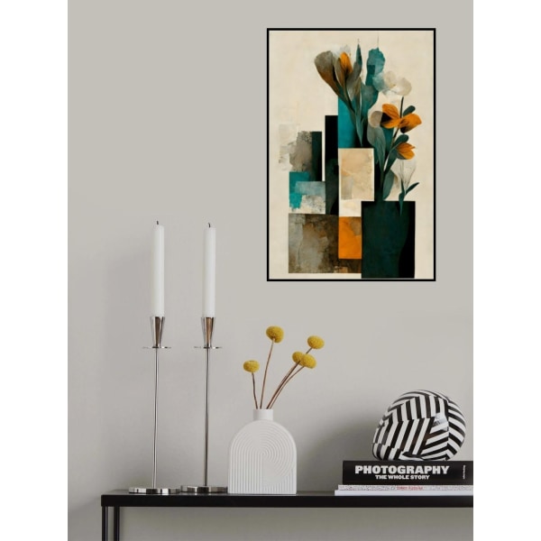Abstrakt arrangement MultiColor 30x40 cm