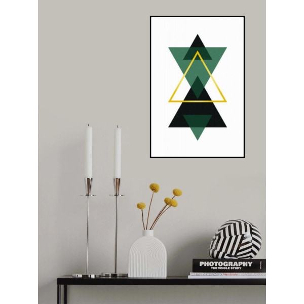 Minimal Triangle Collection 3 MultiColor 70x100 cm