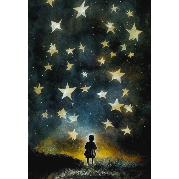 Look To The Stars MultiColor 50x70 cm