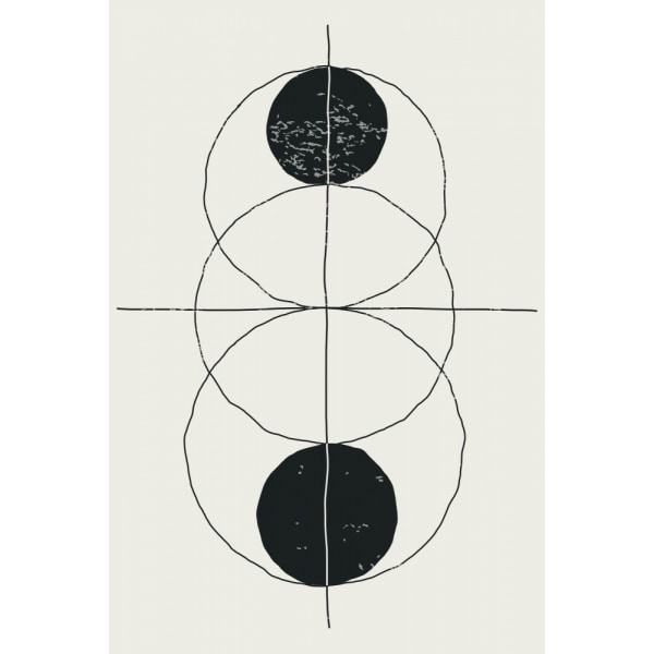 Minimal Geometric Shapes 1 MultiColor 70x100 cm