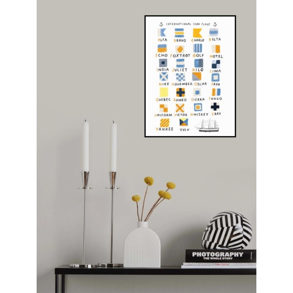 Nautical Flags MultiColor 70x100 cm
