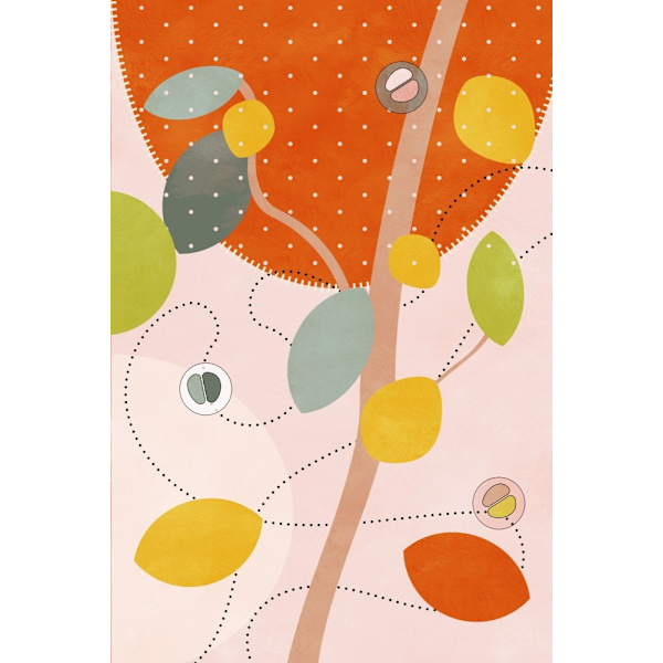 Friendly Colors Hilma 5 MultiColor 50x70 cm