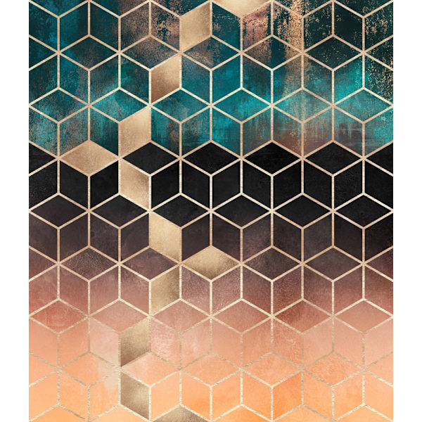 Ombre Dream Cubes MultiColor 30x40 cm
