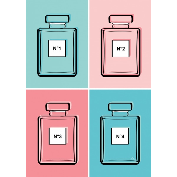 Pastel Perfumes Multicolor