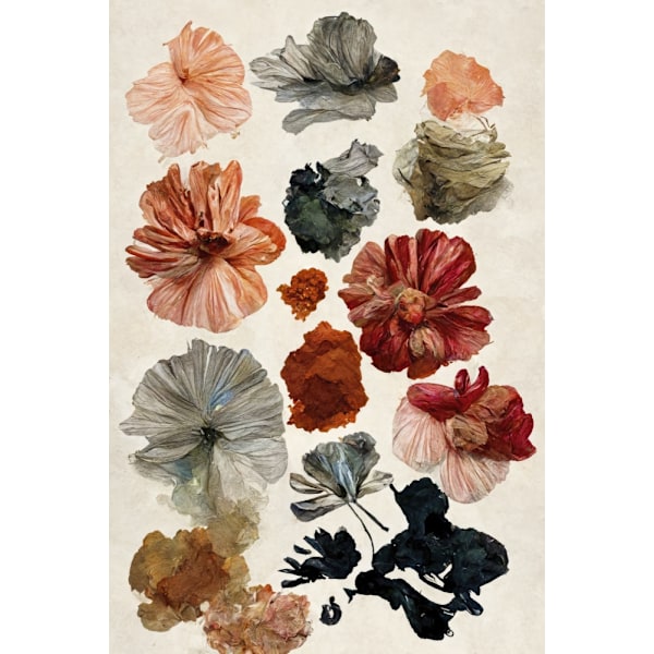 Dry Flower Collection MultiColor 21x30 cm