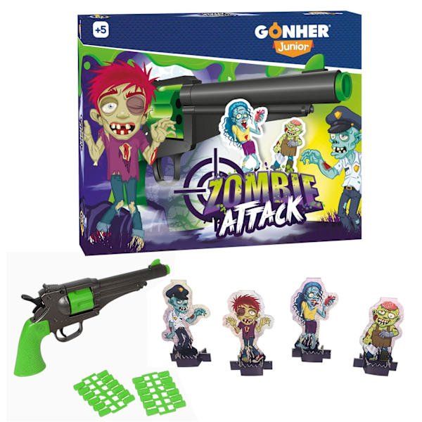 8612/0 - Gonher Zombie Shooting Set Green
