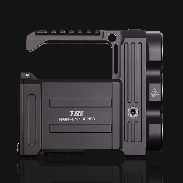 NITEYE by JETBeam - T8 - searchlight 3500 lumen Black