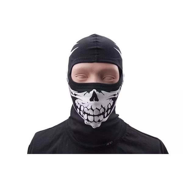 GFC Tactical - Thermoactive Balaclava w/ print - black - M/L Black