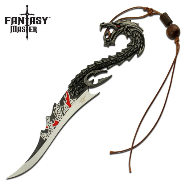 Fantasy Master - 663 - kaunis koristeellinen lohikäärmeveitsi