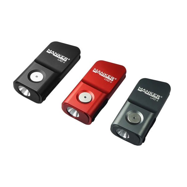 NEW 2019 - Manker - LAD II - Mini flashlight 300 LM NW Red Red NW röd