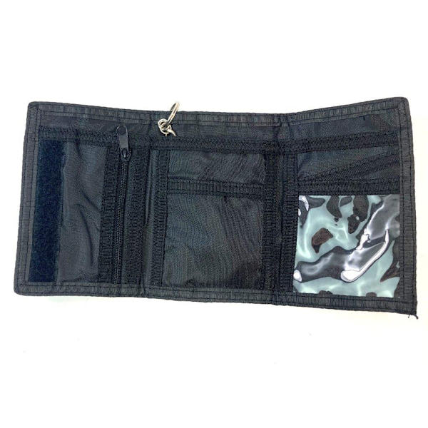 Wallet maltese cross Black