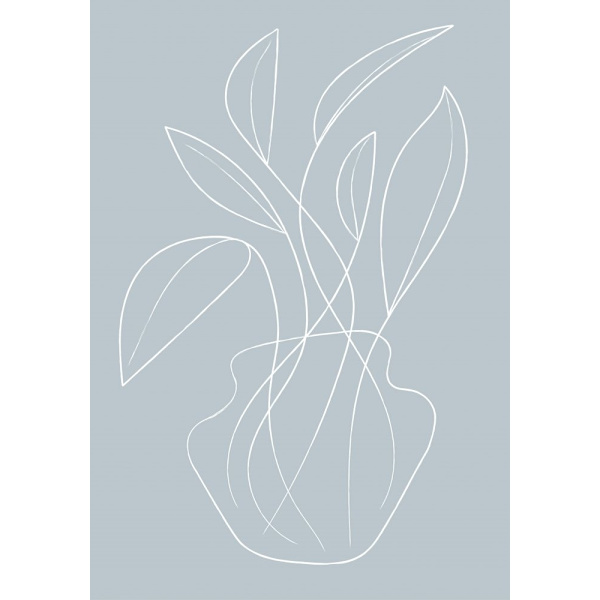 Vase Lines MultiColor 50x70 cm