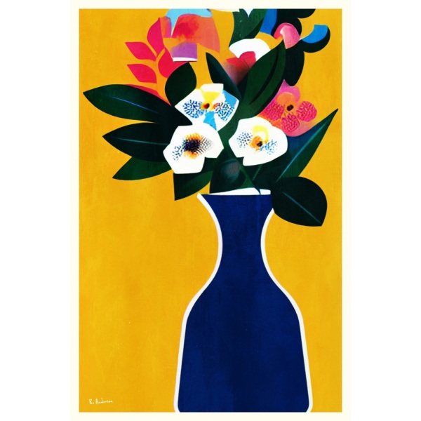 Sunshine Flowers MultiColor 21x30 cm