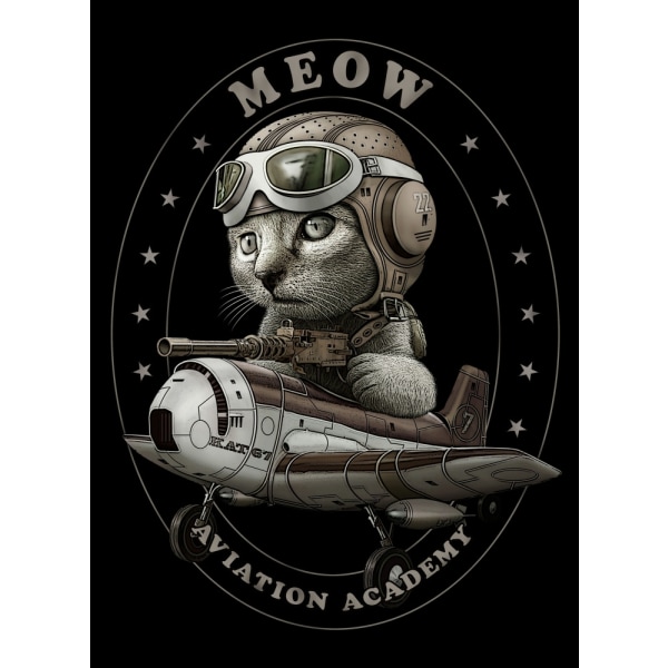 Meow Academy MultiColor 30x40 cm