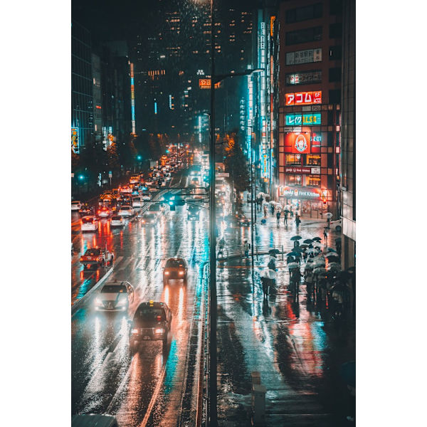 On The Street MultiColor 70x100 cm