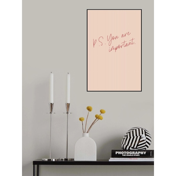 P.s. You Are Important MultiColor 21x30 cm