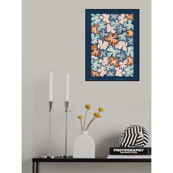 3x4 Aspectratiobluerust78 MultiColor 50x70 cm