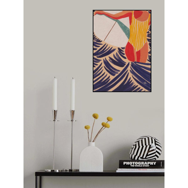 Jossain, joskus MultiColor 50x70 cm
