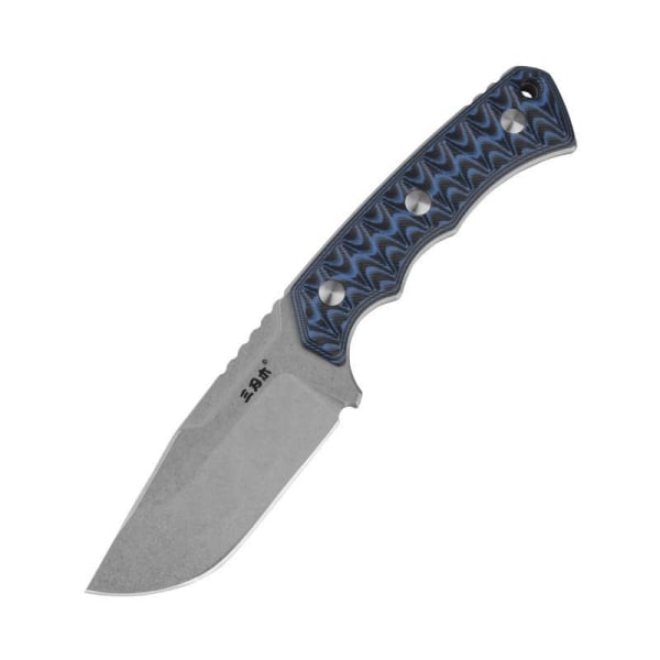 SRM Knives & Tools S738 jaktkniv Black S731-2 Black/Blue