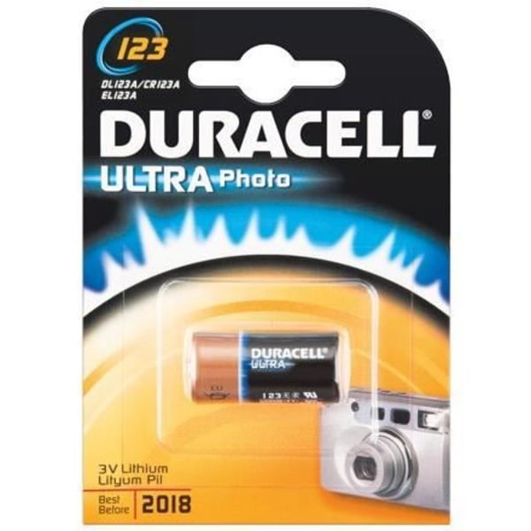 Alpexe® DuraPile Ultra Photo Lithium (DL 123) för foto-, digital-, MP3-spelare