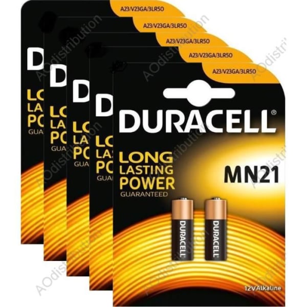 DURACELL 10 MN21 batterier