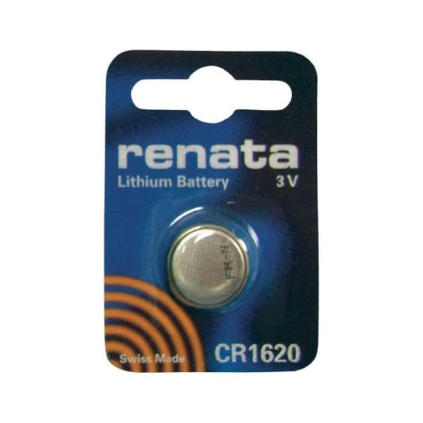 Renata CR1620 3V litiumbatteripaket om 2
