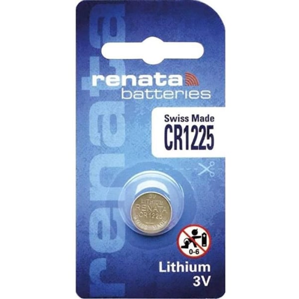 Renata CR1225 3V litiumbatteripaket om 2