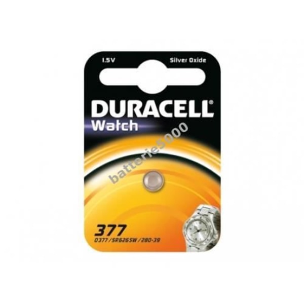 Duracell knapp batteri typ/ref. 377 (1 enhet under...