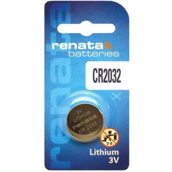 12 st RENATA CR2032 Litium 3V 1087 batterier